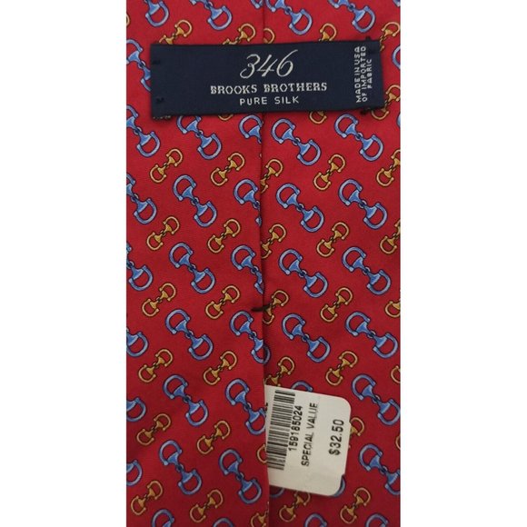 🆕Lot Of 3 BROOKS BROTHERS Silk Ties USA NWT - Picture 5 of 7